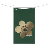15 Year Milestone Forest Green Tea Towel