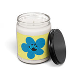 Just For Today Deep Sky Blue Scented Soy Candle (255g) - Cornsilk