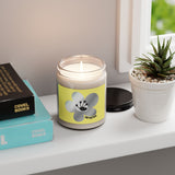 10 Year Milestone Text Scented Soy Candle (255g) - Cornsilk