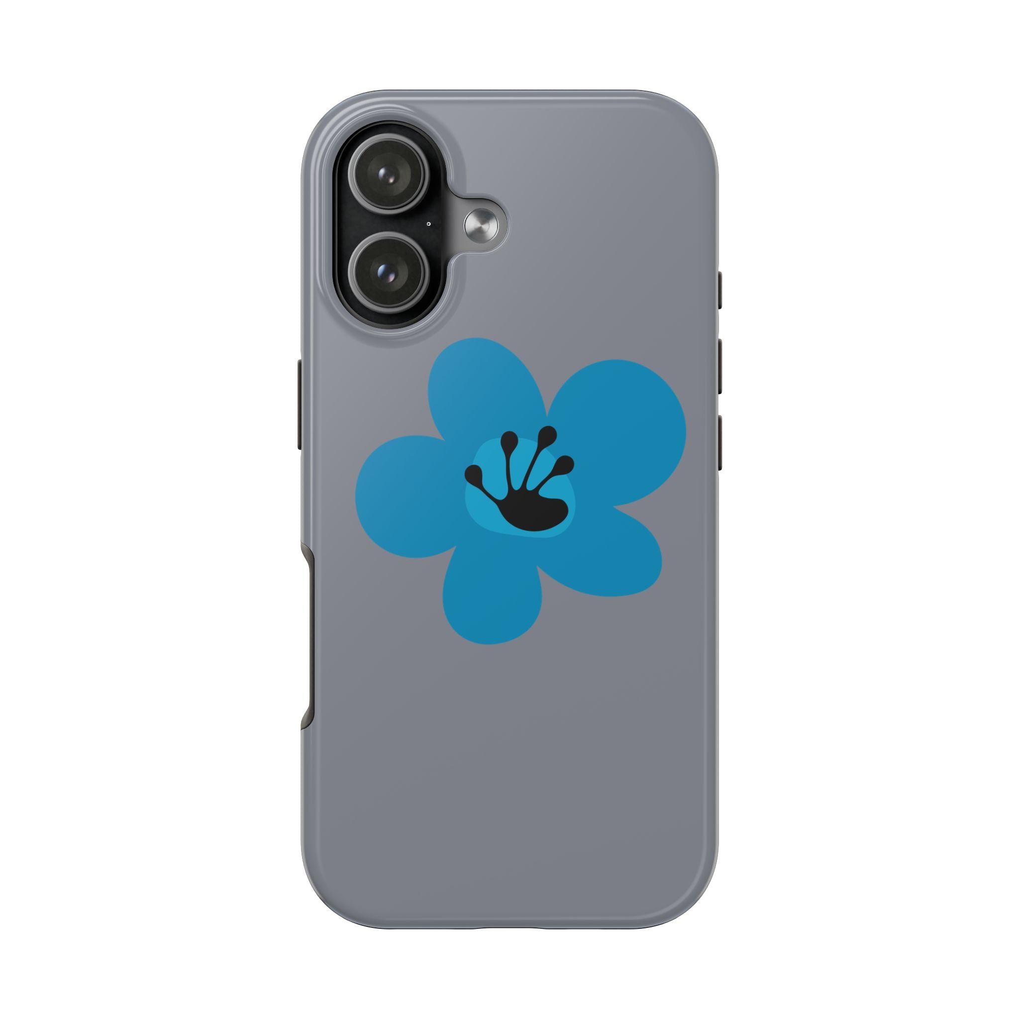 Just For Today Flower Grey Tough Phone Case | Recovery Gift | Poop2Poppies™