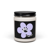 6 Month Milestone Candle | 9oz Soy Scented Candle - Black | Poop2Poppies™