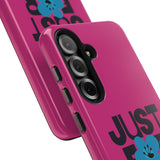 Just For Today Heliconia Tough Phone Case | Recovery Gift | Poop2Poppies™
