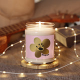 15 Year Milestone Text Scented Soy Candle (255g) - Light Pink