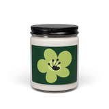 9 Month Flower Scented Soy Candle (255g) - Forest Green