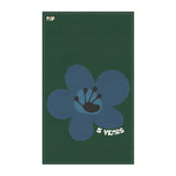 5 Year Milestone Forest Green Tea Towel