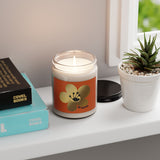 15 Year Milestone Text Scented Soy Candle (255g) - Antique Orange