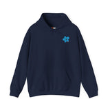 Just For Today Unisex Front & Back Flower Hoodie