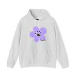 4 Year Milestone Unisex Flower Hoodie | Recovery Gift | Poop2Poppies™