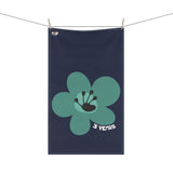 3 Year Milestone Navy Tea Towel
