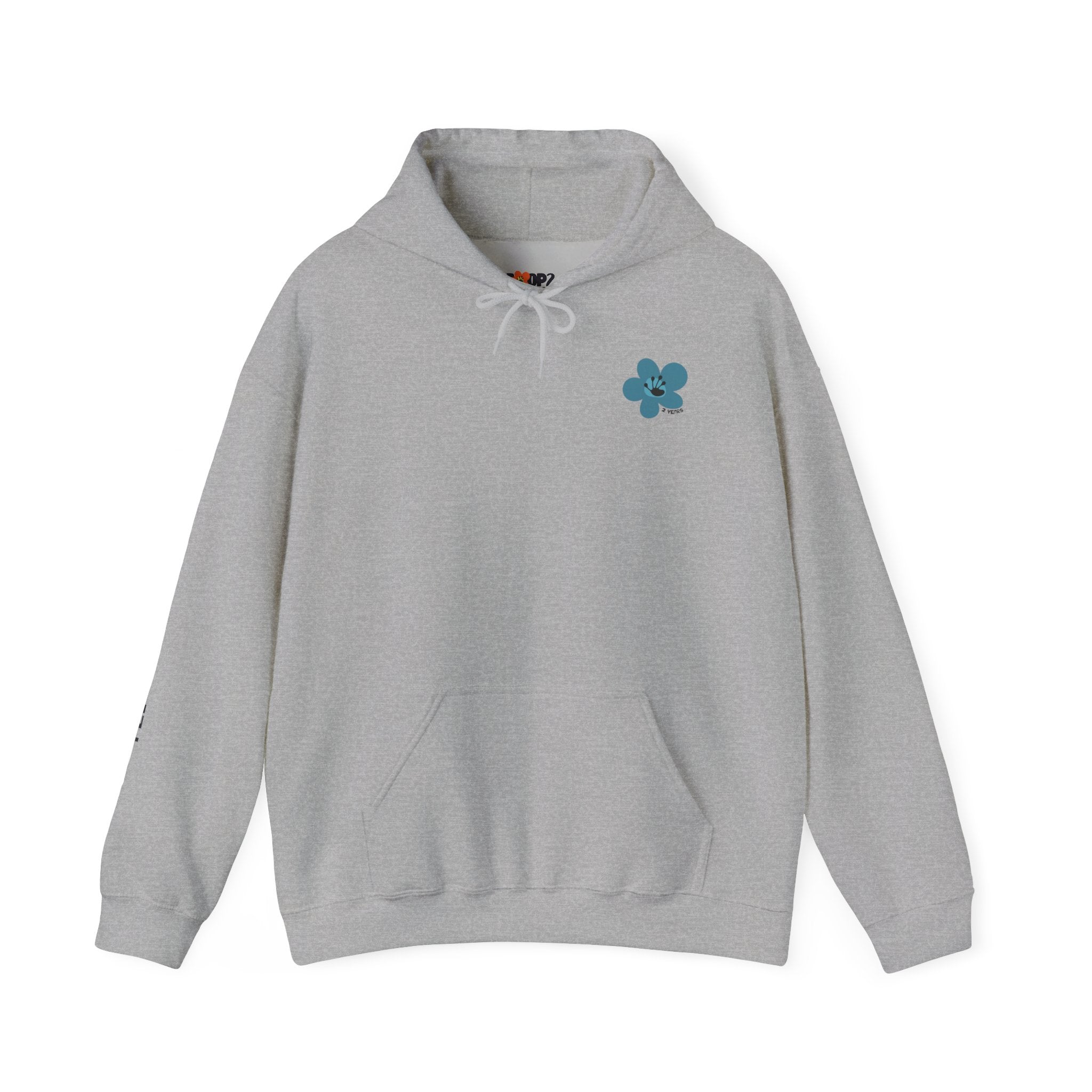2 Year Milestone Unisex Hoodie | Recovery Gift | Poop2Poppies™