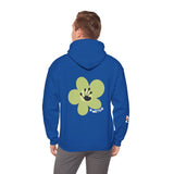 9 Month Milestone Unisex Front & Back Flower Hoodie