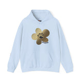 15 Year Milestone | Large Front Flower Unisex Flower Hoodie | Recovery Gift | Poop2Poppies™