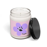4 Year Milestone Text Scented Soy Candle (255g) - Light Pink