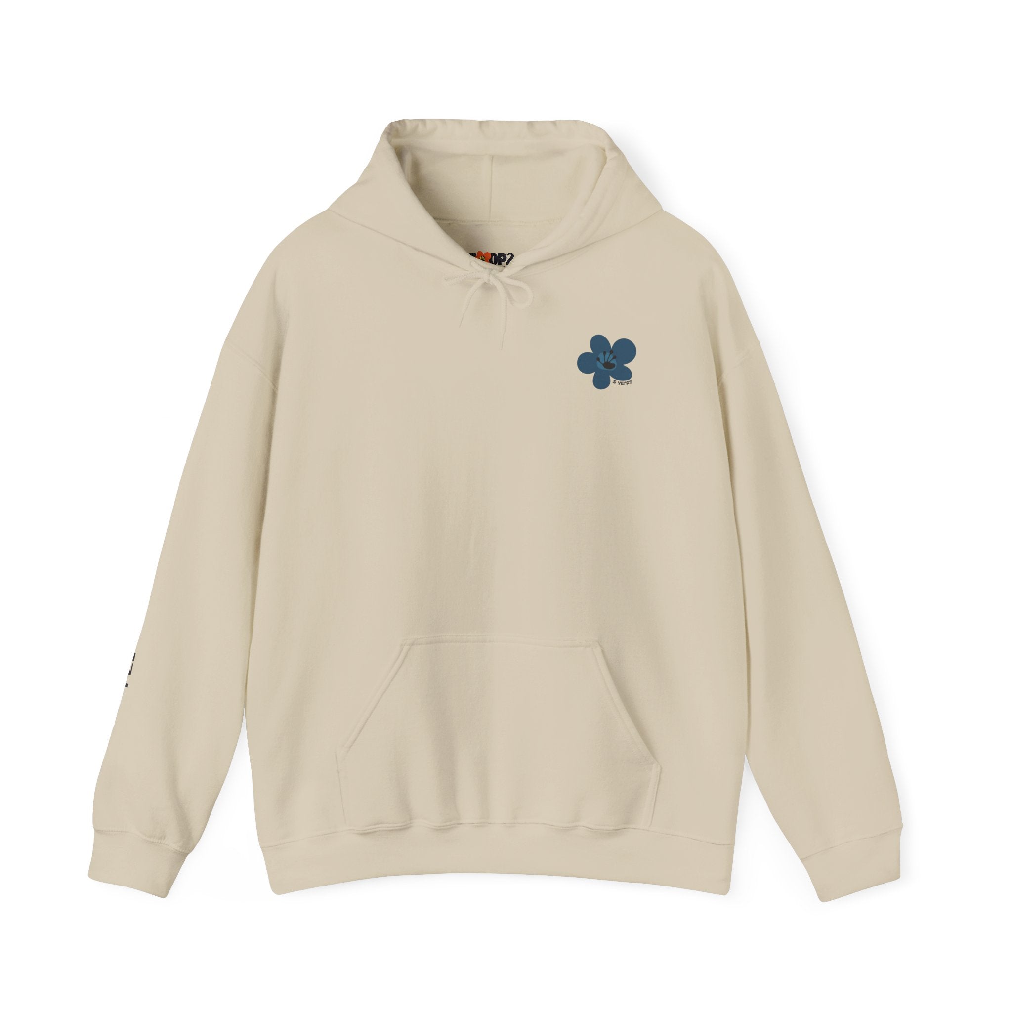 5 Year Milestone Unisex Hoodie | Recovery Gift | Poop2Poppies™