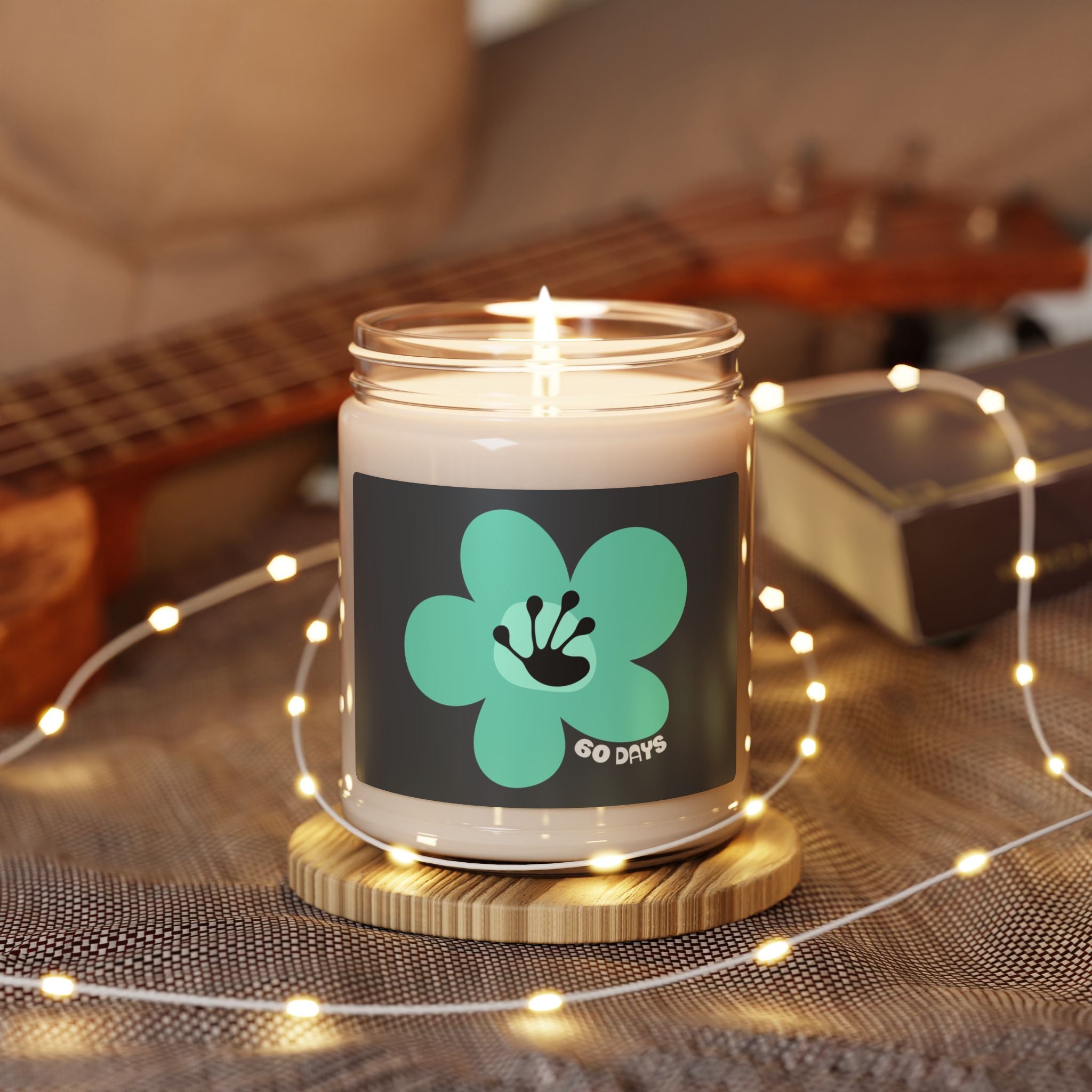 60 Day Milestone Charcoal Soy Candle (255g)