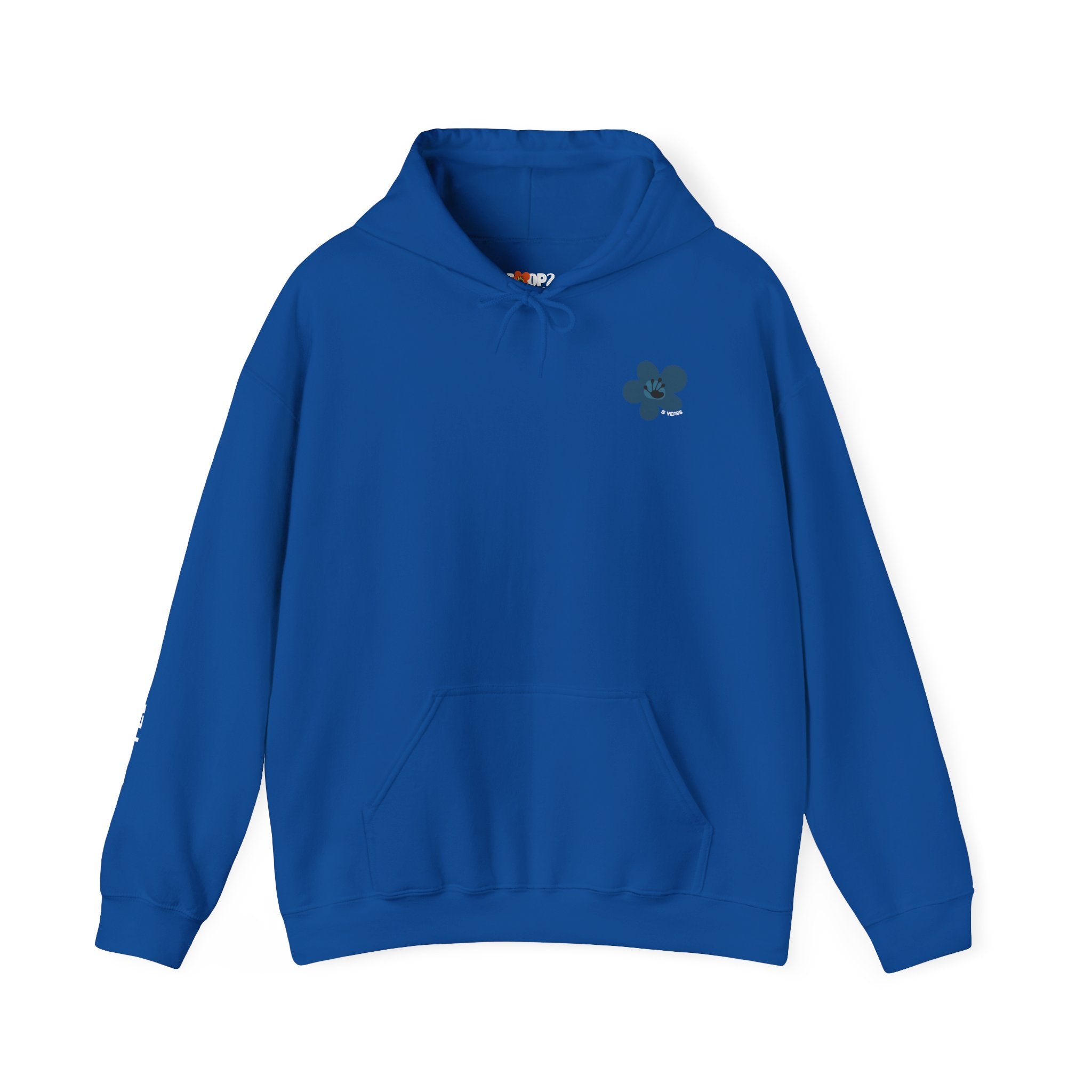 5 Year Milestone Unisex Hoodie | Recovery Gift | Poop2Poppies™