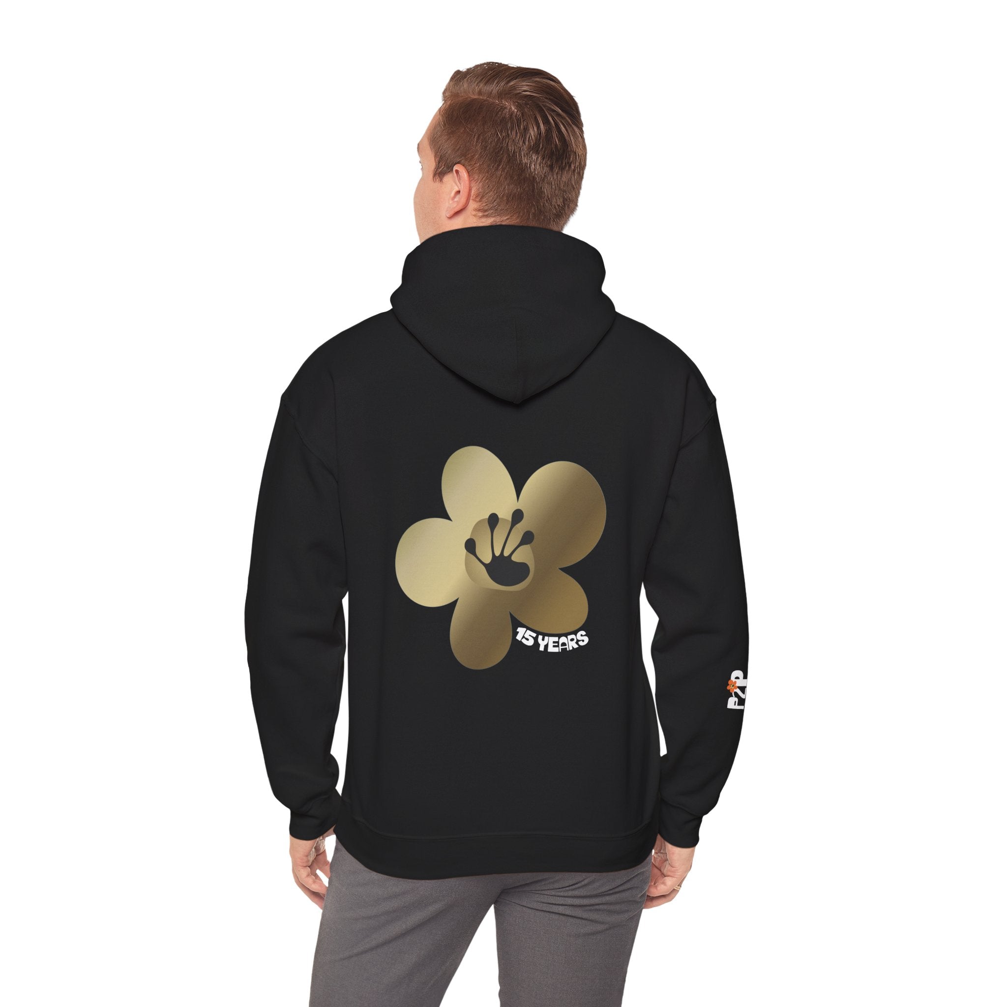 15 Year Milestone Unisex Hoodie | Recovery Gift | Poop2Poppies™