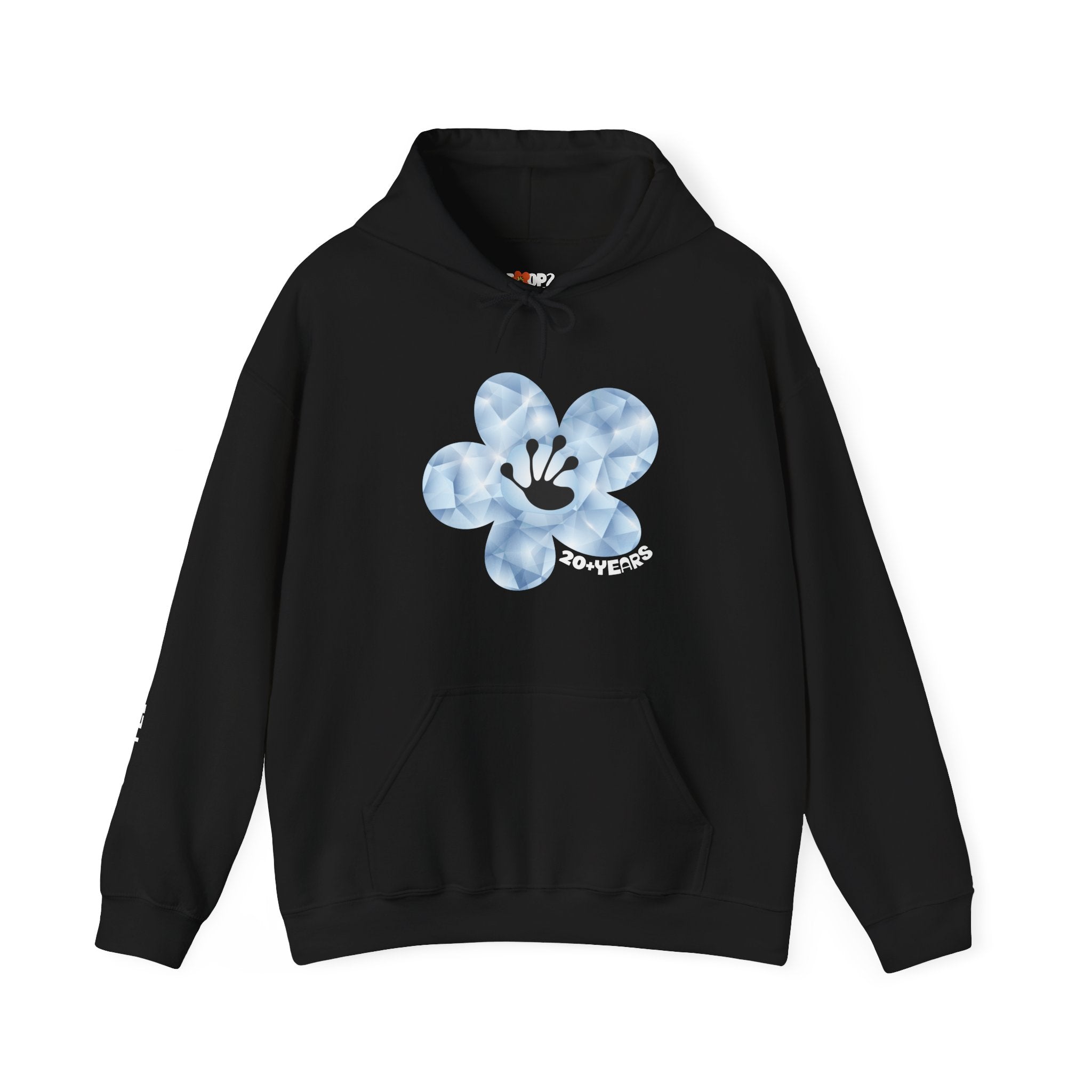 20+ Year Milestone Unisex Flower Hoodie | Recovery Gift | Poop2Poppies™
