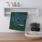 5 Year Milestone Forest Green Tea Towel
