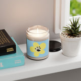 1 Year Flower Scented Soy Candle (255g) - Light Blue