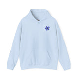 7 Year Milestone Unisex Front & Back Flower Hoodie