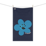 Just For Today Navy Tea Towel