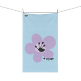 4 Year Milestone Light Blue Tea Towel