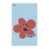 18 Month Milestone Light Blue Tea Towel