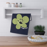 9 Month Milestone Navy Tea Towel