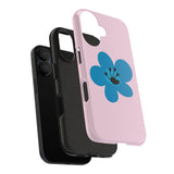 Just For Today Flower Light Pink Tough Phone Case | Recovery Gift | Poop2Poppies™