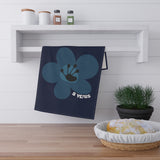 5 Year Milestone Navy Tea Towel