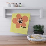 30 Day Milestone Cornsilk Tea Towel