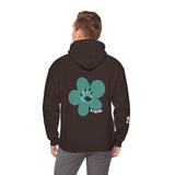 3 Year Milestone Unisex Front & Back Flower Hoodie