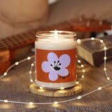 6 Month Milestone Text Scented Soy Candle (255g) - Antique Orange