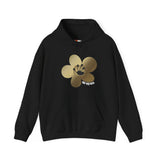 15 Year Milestone | Large Front Flower Unisex Flower Hoodie | Recovery Gift | Poop2Poppies™