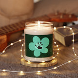 60 Day Flower Scented Soy Candle (255g) - Forest Green