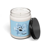 20+ Year Milestone Text Scented Soy Candle (255g) - Light Blue