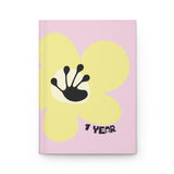 1 Year Milestone Light Pink Journal