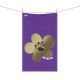 15 Year Milestone Purple Tea Towel