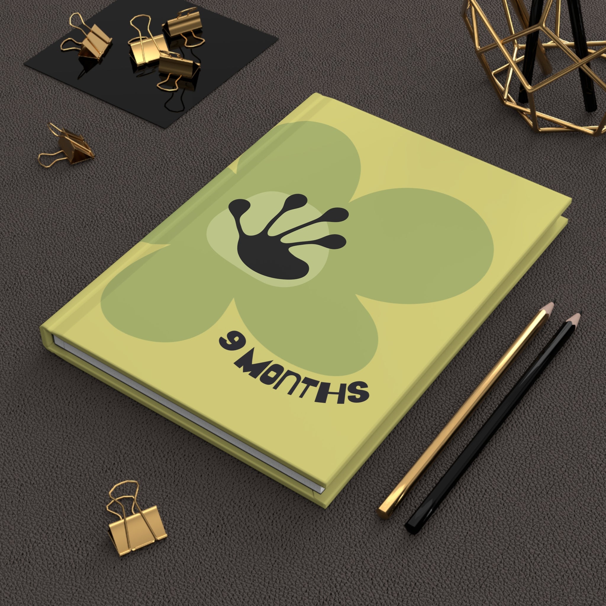 9 Month Milestone Cornsilk Journal