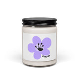 4 Year Milestone Candle | 9oz Soy Scented Candle - White | Poop2Poppies™
