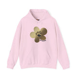 15 Year Milestone | Large Front Flower Unisex Flower Hoodie | Recovery Gift | Poop2Poppies™
