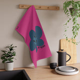 5 Year Milestone Heliconia Tea Towel