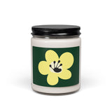 1 Year Flower Scented Soy Candle (255g) - Forest Green