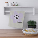 6 Month Milestone Ash Tea Towel