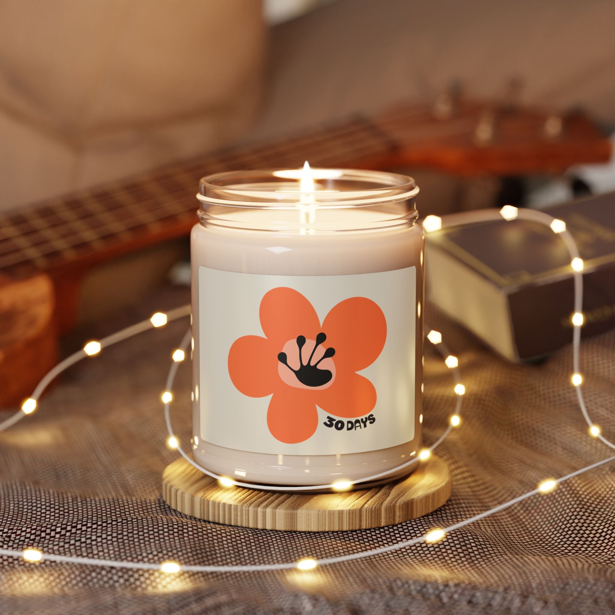 30 Day Milestone Natural Scented Soy Candle (255g)