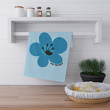 Just For Today Light Blue Tea Towel