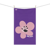 90 Day Milestone Purple Tea Towel