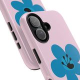 Just For Today Flower Light Pink Tough Phone Case | Recovery Gift | Poop2Poppies™