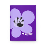 4 Year Milestone Purple Journal